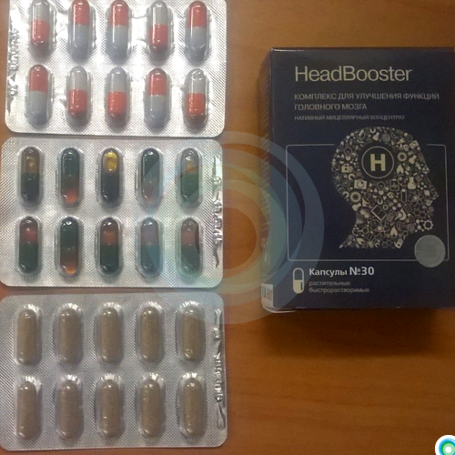 HeadBooster Mga Pills ng Headbuster