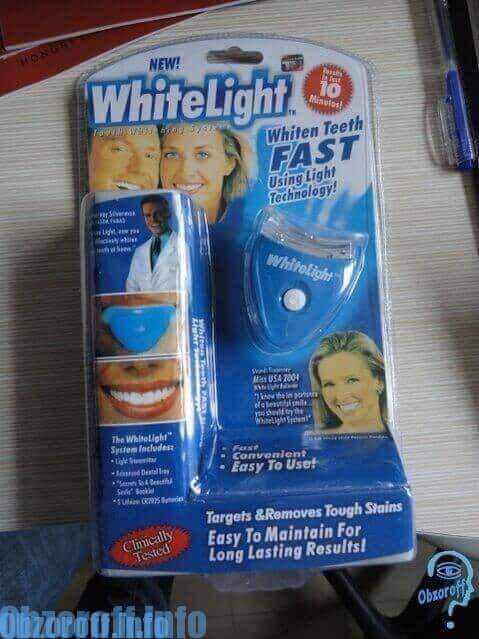 White Light per lo sbiancamento dei denti