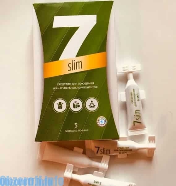 7-Slim with goji berries for weight loss on 7 kg for 30 days
