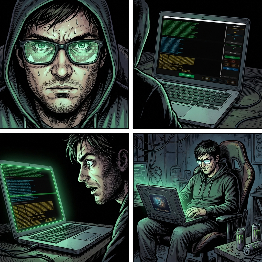 Комикс, посвященный успешному обнаружению доступа к активам