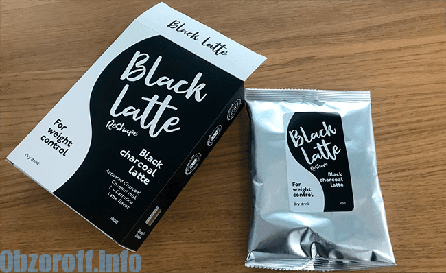 Black Latte lieknėjimo kava