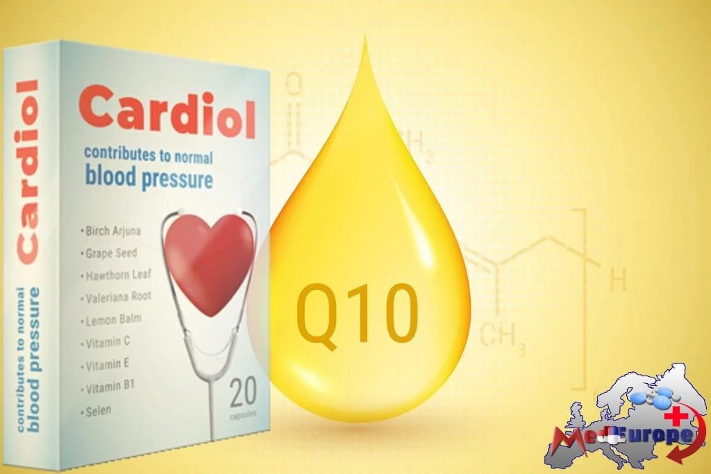 Cardiol გულისთვის - კოენზიმი Q10 კოენზიმი