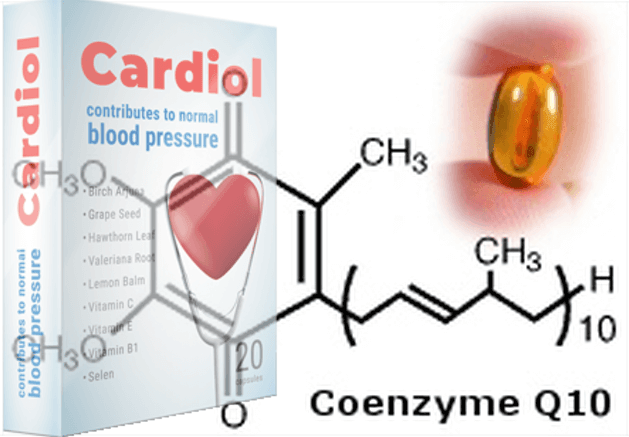 Capsules Cardiol to strengthen the heart muscles