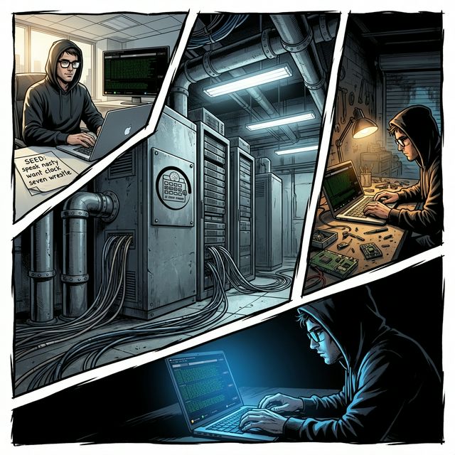 Схема гибридной архитектуры и защиты данных