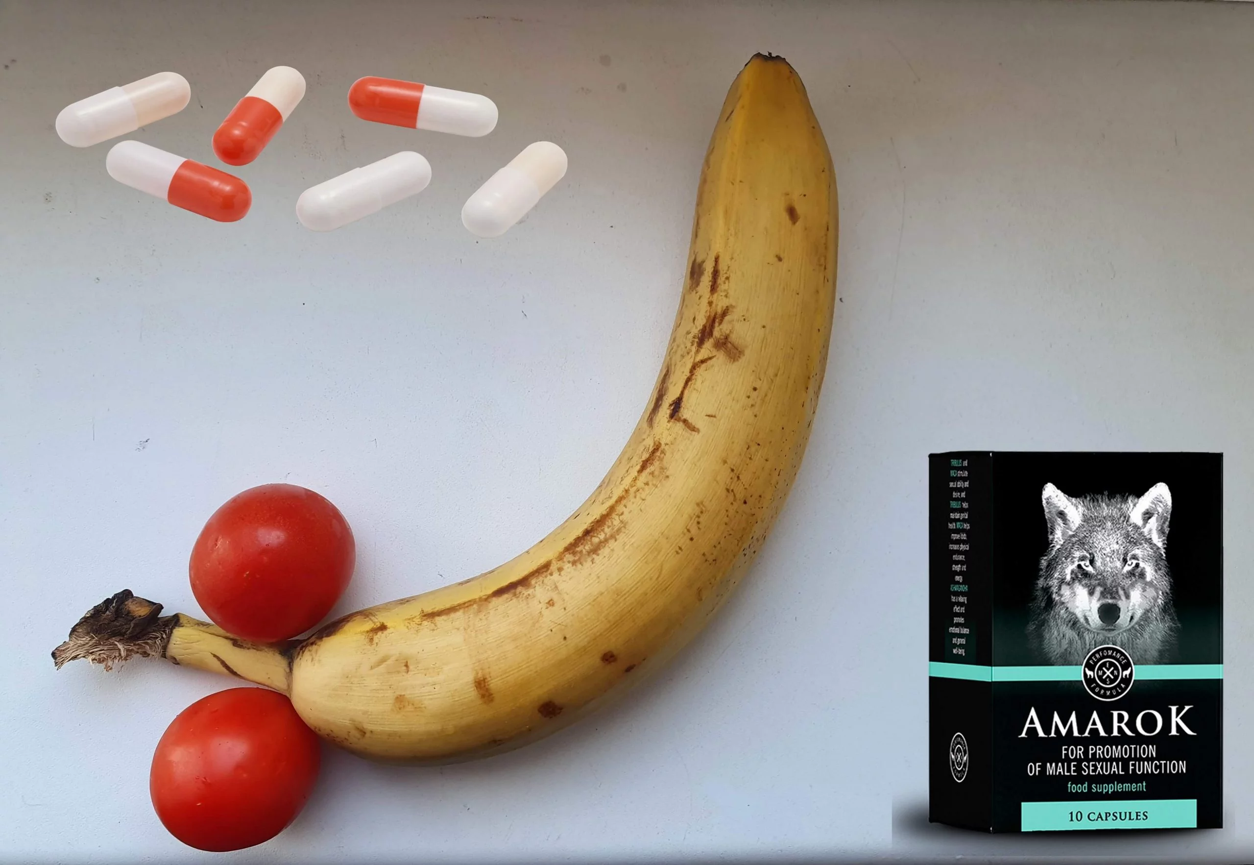 Strong erection with Amarok capsules for potency