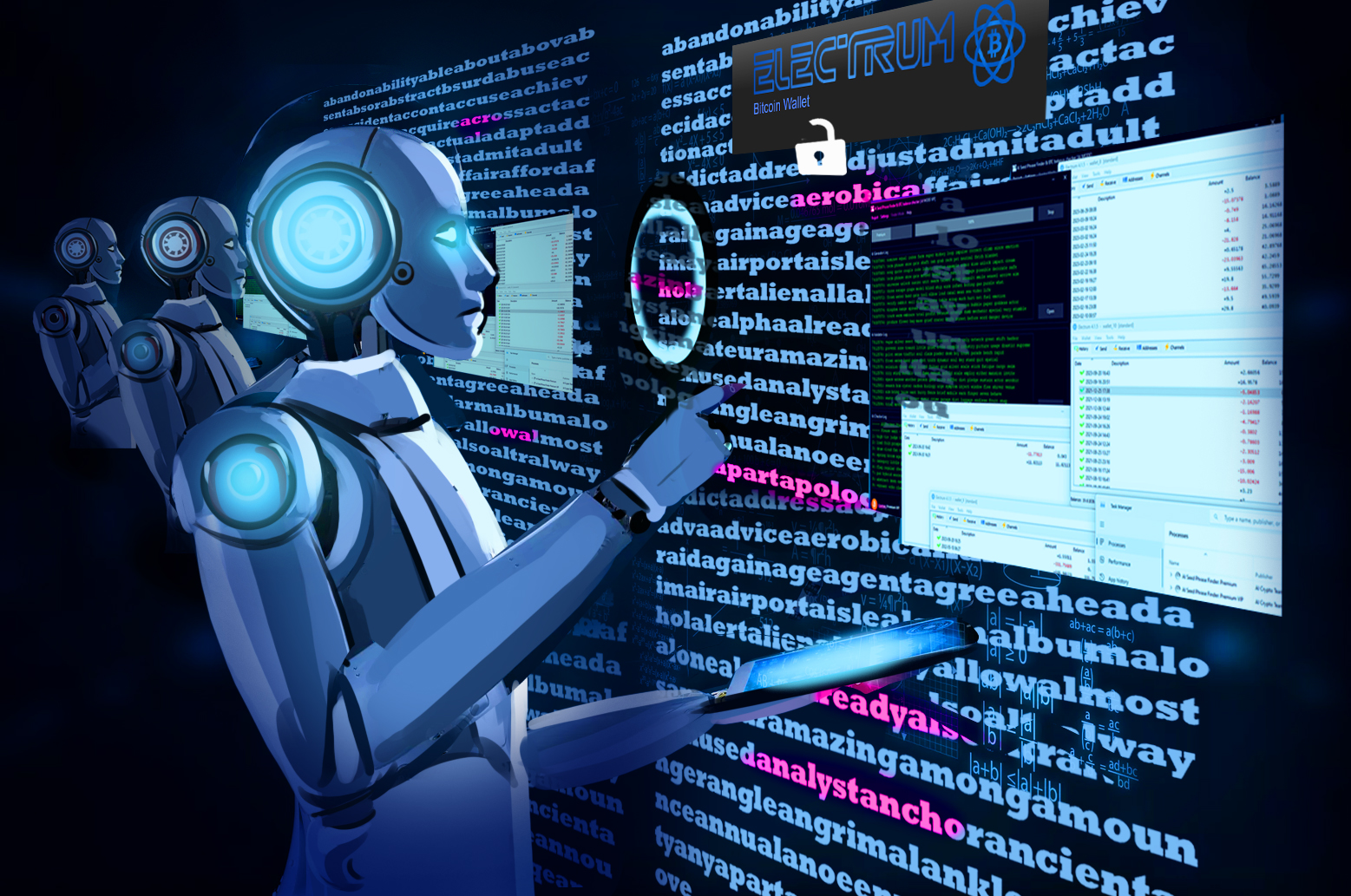 Illustrazione per l’articolo “Come si realizza l’elevata velocità del programma “AI Seed Phrase Finder” utilizzando l’intelligenza artificiale?”