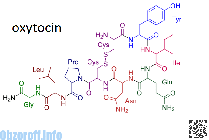 oxytocinový vzorec