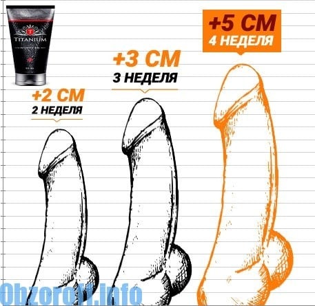 a pénisz hosszának és vastagságának növekedése
