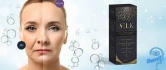silk oil- Biorecin - cream for skin rejuvenation from wrinkles