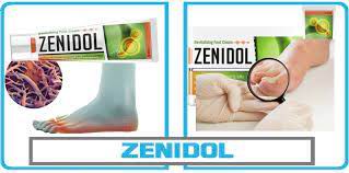 Cream Zenidol to eliminate fungus on nails and skin